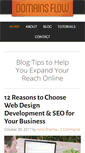 Mobile Screenshot of domainsflow.com